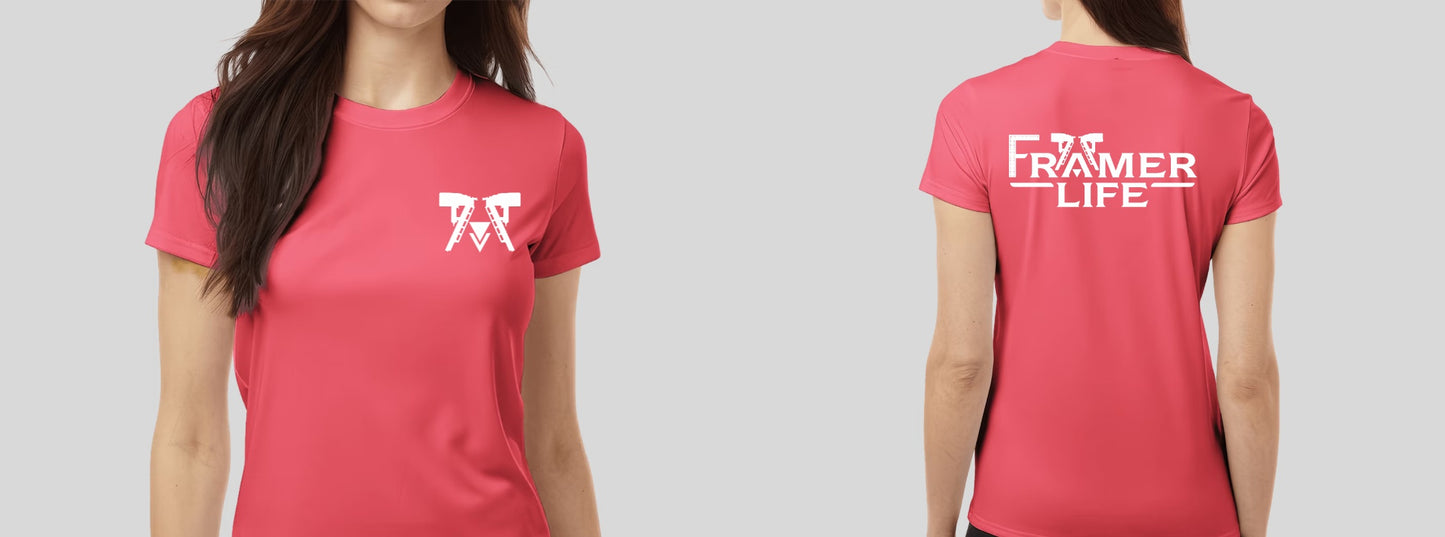 Neon Pink T-Shirt (Performance)