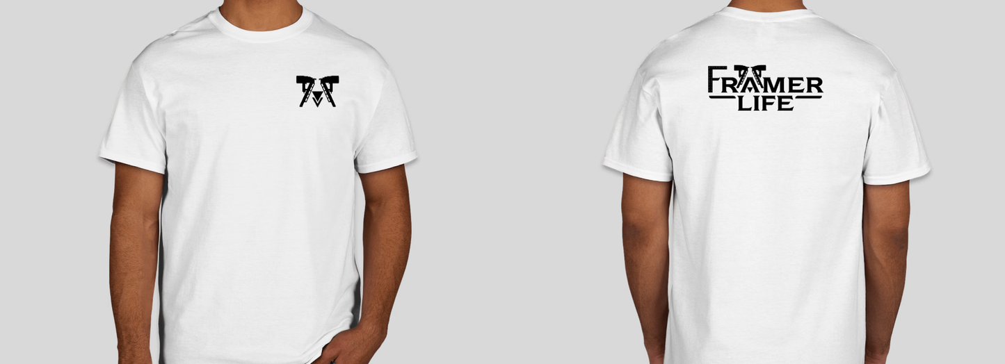 White T-Shirt (Soft Cotton)