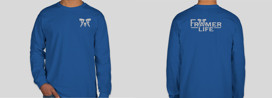 Blue Long Sleeve (Soft Cotton)