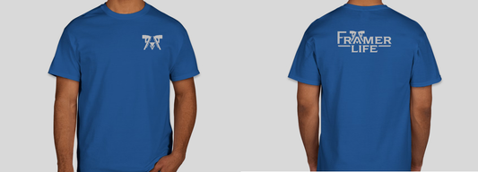 Blue T-Shirt (Soft Cotton)