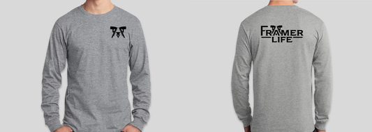 Grey Long Sleeve (Soft Cotton)