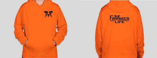 Safety Orange Hoodie
