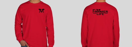 Red Long Sleeves (Soft Cotton)