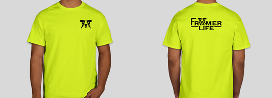 Safety Yellow T-Shirt  (Soft Cotton)