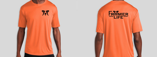Safety Oranage Performance Short Sleeve