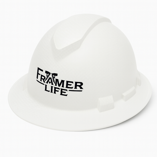 Matte White Hard Hat